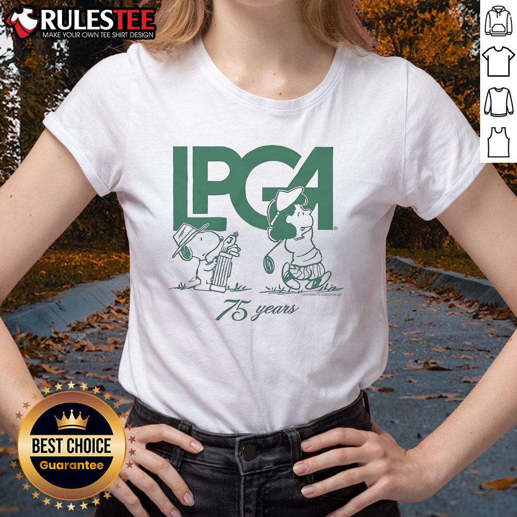 Cute Peanuts X LPGA Lucy Swing T-Shirt - Image 3