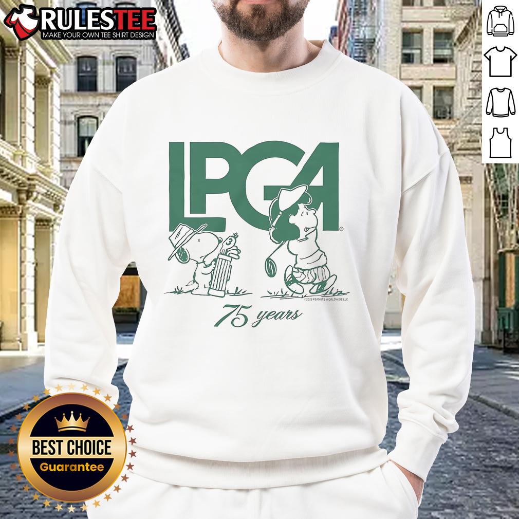 Cute Peanuts X LPGA Lucy Swing T-Shirt - Image 5