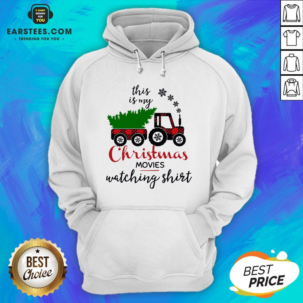 Awesome This Is My Christmas Movies Watching Shirt - Image 2