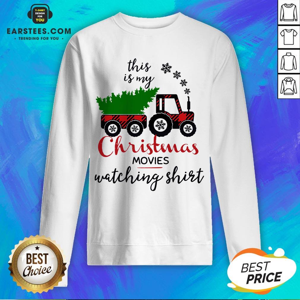Awesome This Is My Christmas Movies Watching Shirt - Image 5