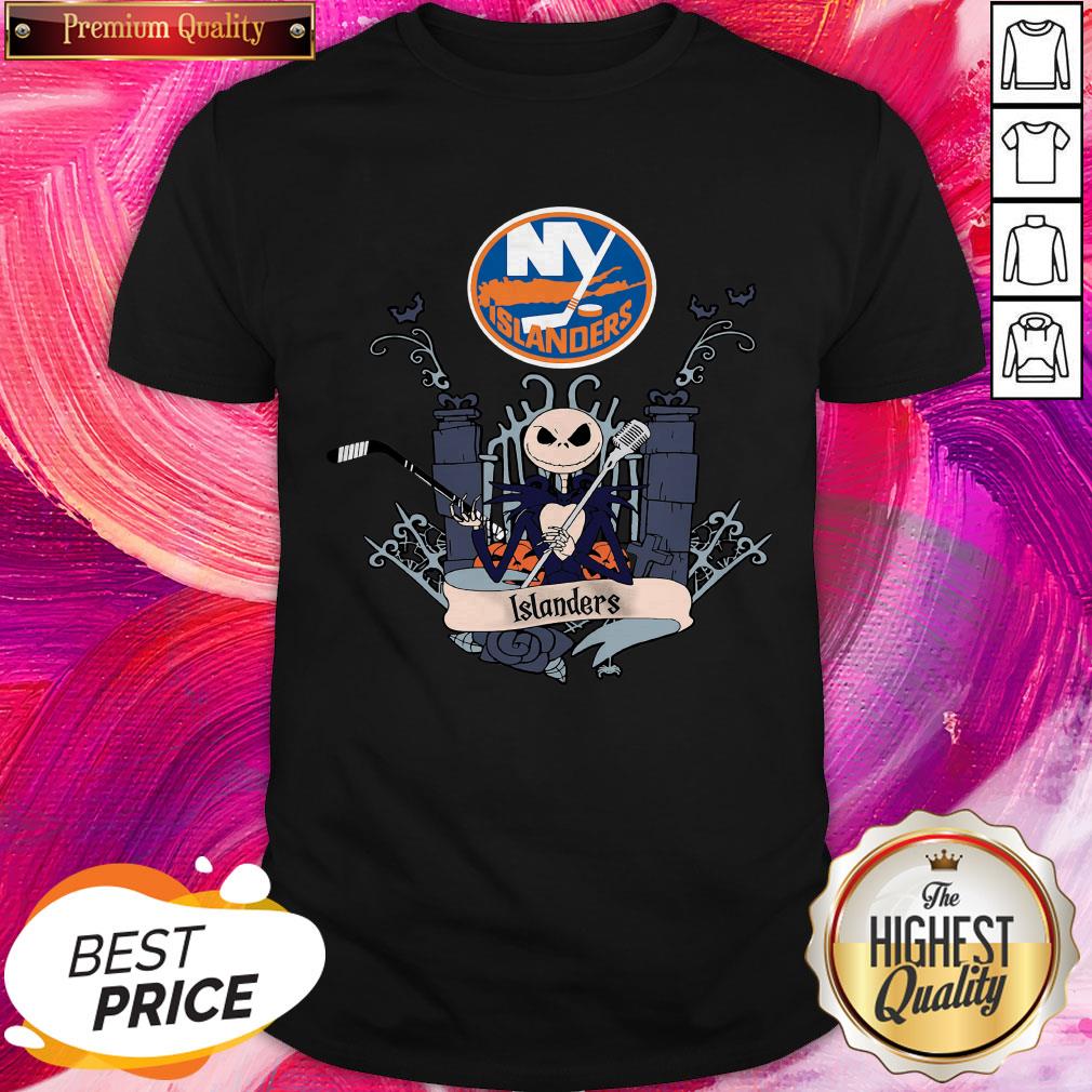 Pro New York Islanders Jack Skellington This Is Halloween NHL Shirt