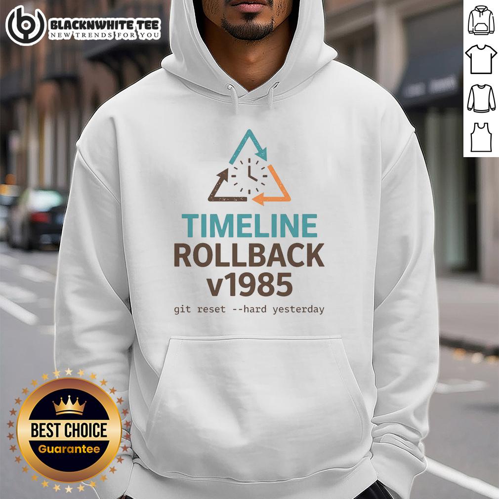 Awesome Timeline Rollback V1985 T-Shirt - Image 2