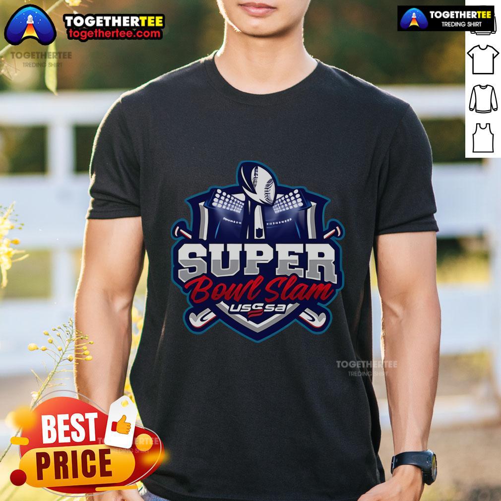 Official Super Bowl LIX Slam Football Rings Feb 8-9 2025 USSSA T-Shirt