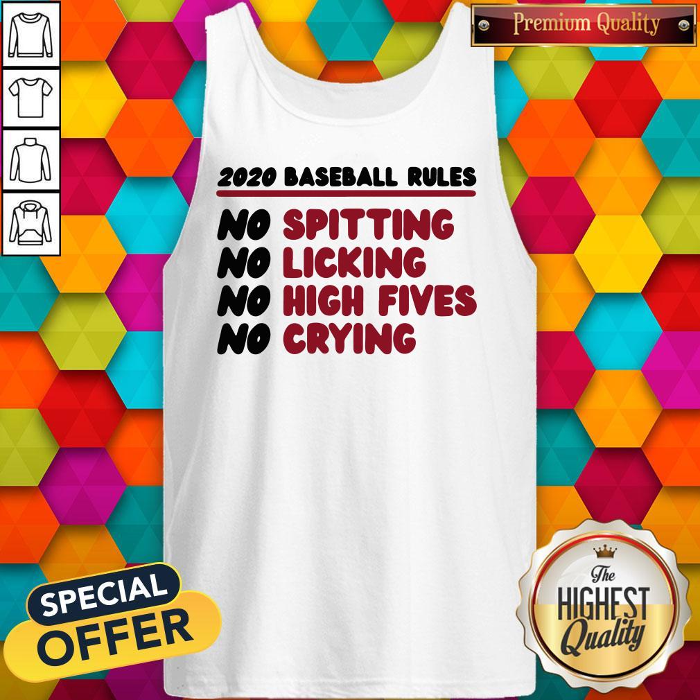 Original 2020 Baseball Rules Shirt - Image 4