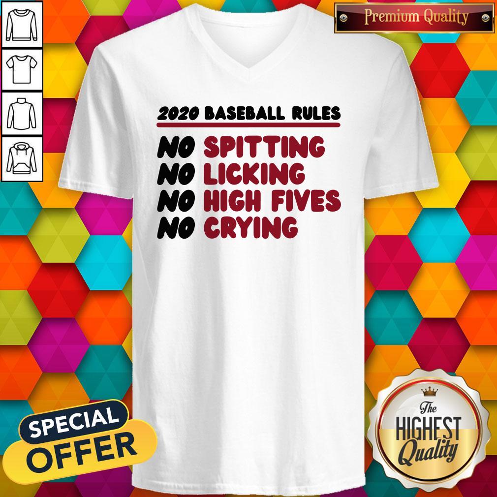 Original 2020 Baseball Rules Shirt - Image 3