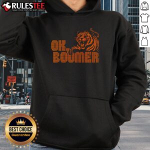 Alternative view of Funny OK Boomer Cincinnati Football Tiger T-Shirt