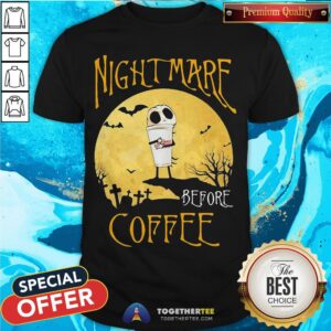 Cute Nightmare Before Dunkin Donuts Halloween Shirt
