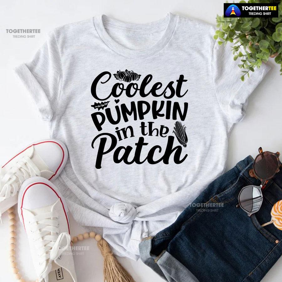 Coolest Pumpkin In The Patch T-Shirt - Image 5