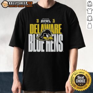 Original Delaware Blue Hens 2025 68 Ventures Bowl T-Shirt