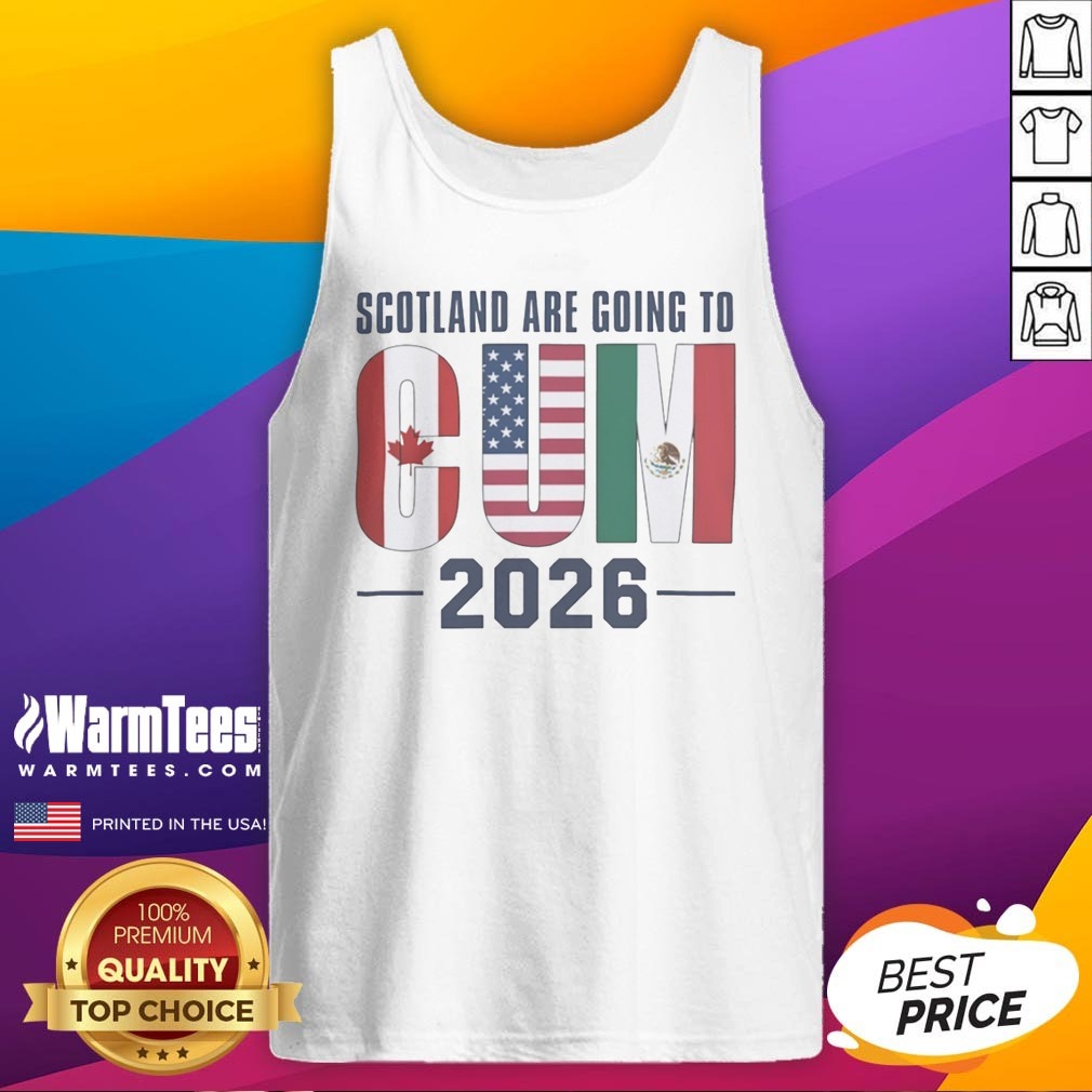 Hot Scotland Are Going To CUM 2026 Canada USA Mexico FIFA World Cup Soccer Football Shirt - Image 5
