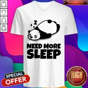 Alternative view of Nice Need More Sleep Panda Shirt