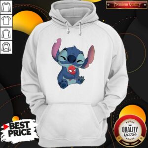 Alternative view of Nice Baby Stitch Hug Baby Spider Man Shirt
