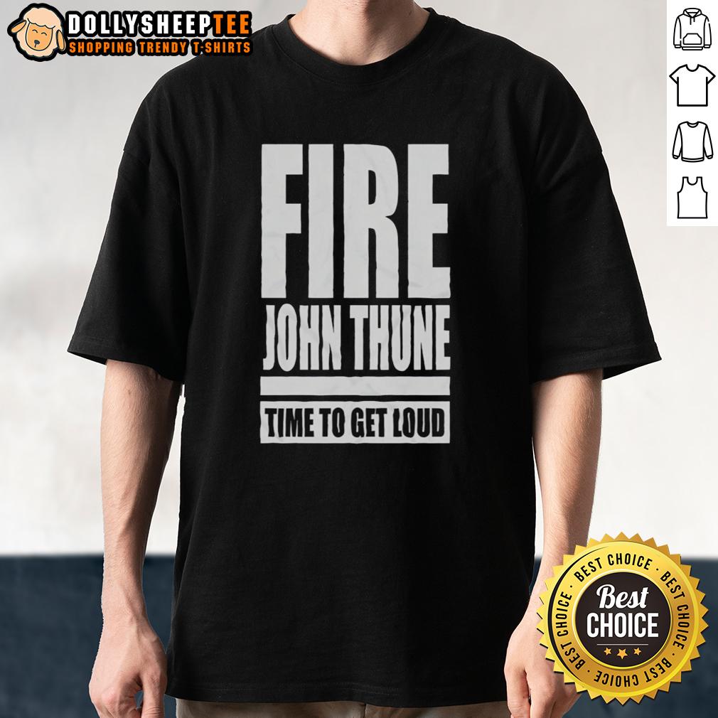 Top Fire John Thune Anti Rhino Time To Get Loud Vintage T-Shirt