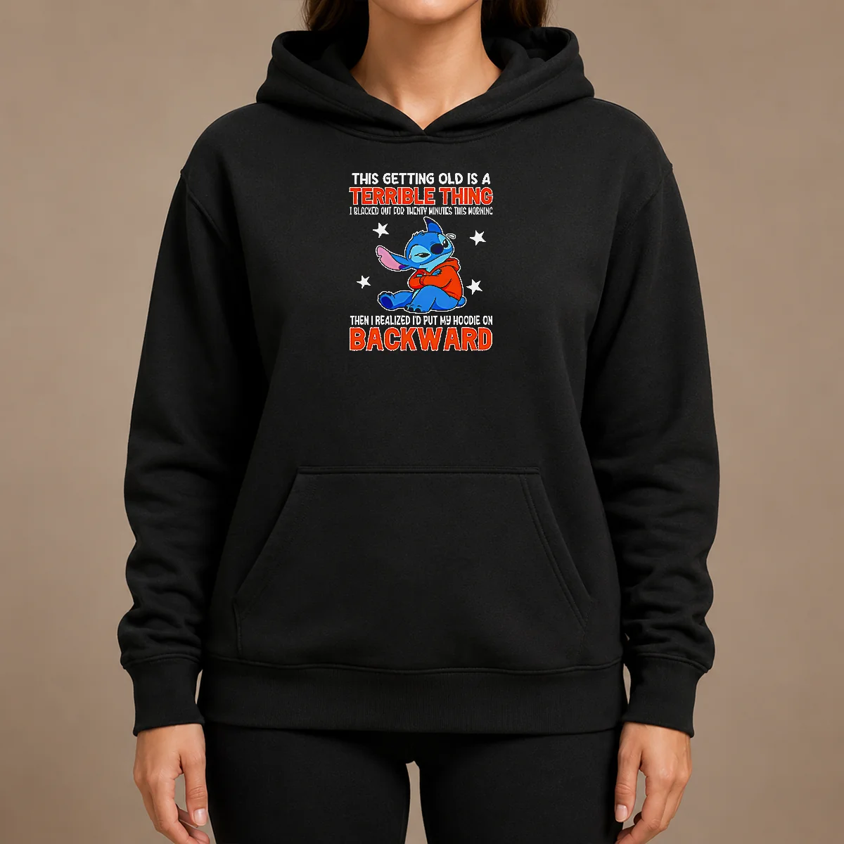 Pretty Stitch This Getting Old Is A Terrible Thing I Blacked Out For Twenty Minutes This Morning Shirt - Image 5