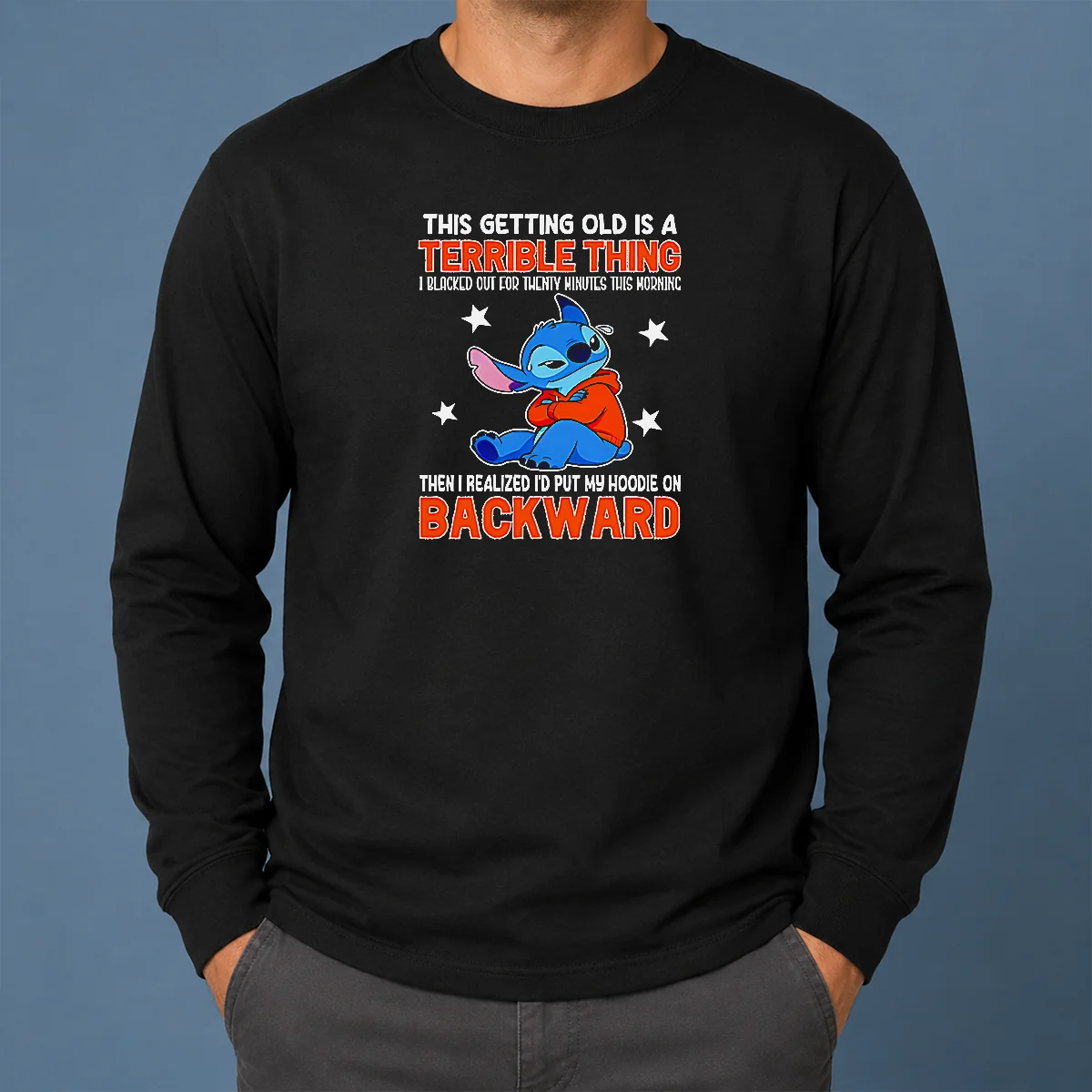 Pretty Stitch This Getting Old Is A Terrible Thing I Blacked Out For Twenty Minutes This Morning Shirt - Image 6