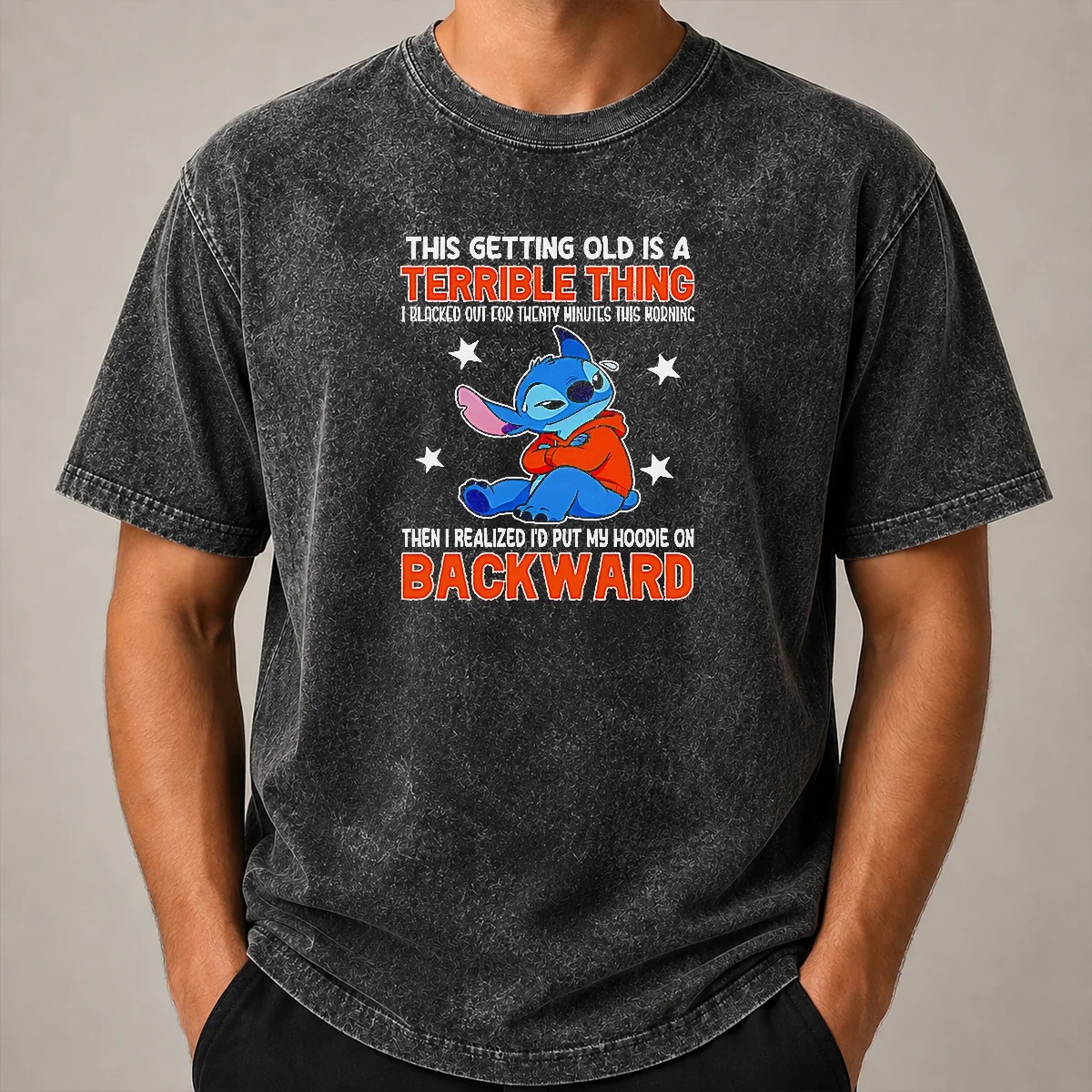 Pretty Stitch This Getting Old Is A Terrible Thing I Blacked Out For Twenty Minutes This Morning Shirt - Image 8