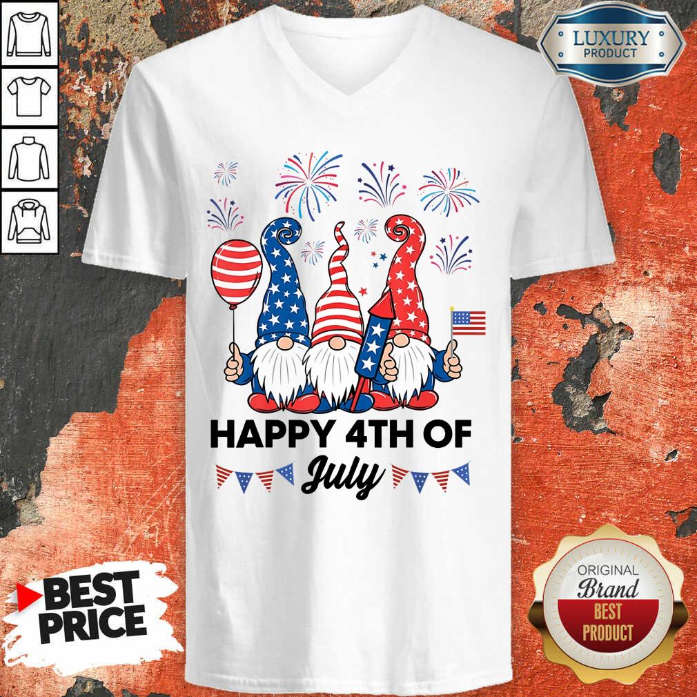 Gnomes America Happy 4th Of July Shirt - Image 2