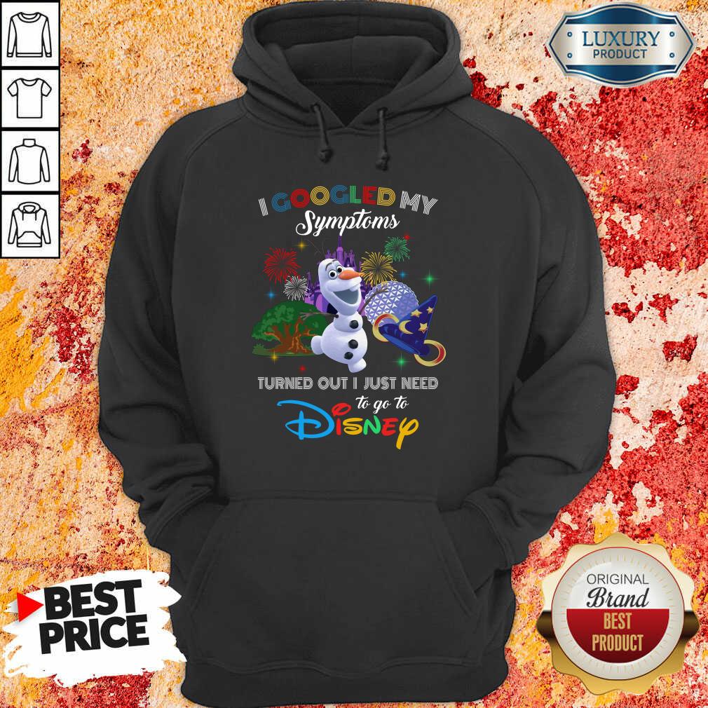Good Snowman I Googled My Symptoms Disney Shirt - Image 5