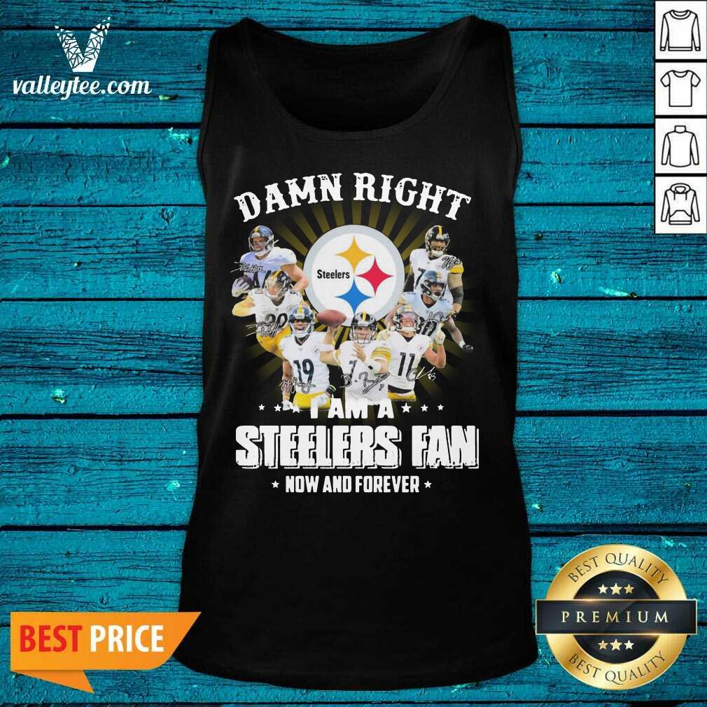 Sweet Damn Right I Am A Pittsburgh Steelers Fan Now And Forever Signature Shirt - Image 4