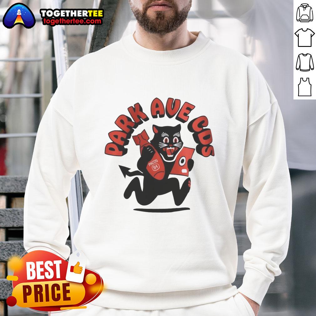 Original Black Cat Park Ave Cos T-Shirt - Image 5