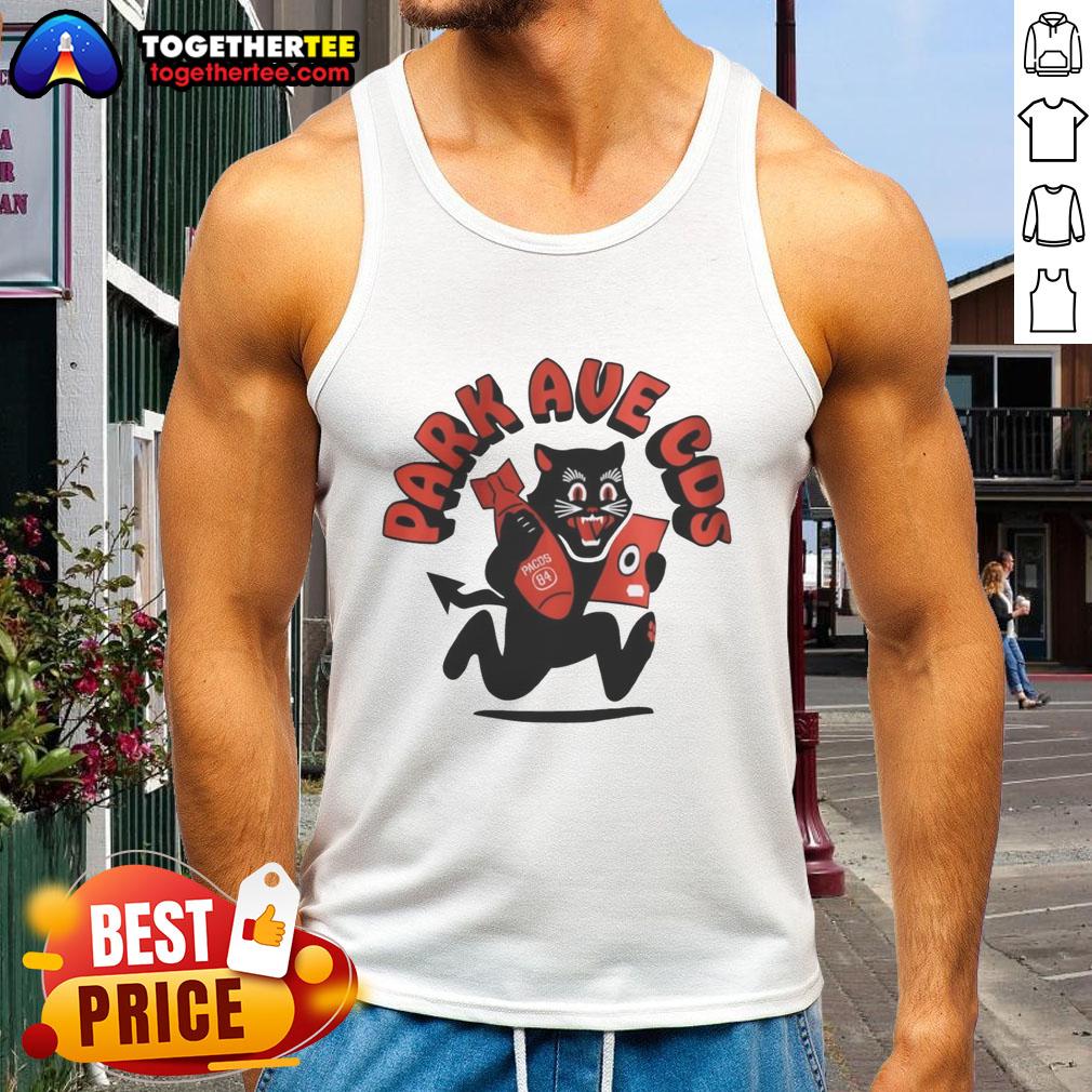 Original Black Cat Park Ave Cos T-Shirt - Image 4