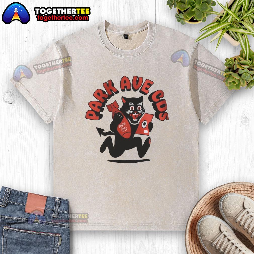 Original Black Cat Park Ave Cos T-Shirt - Image 6