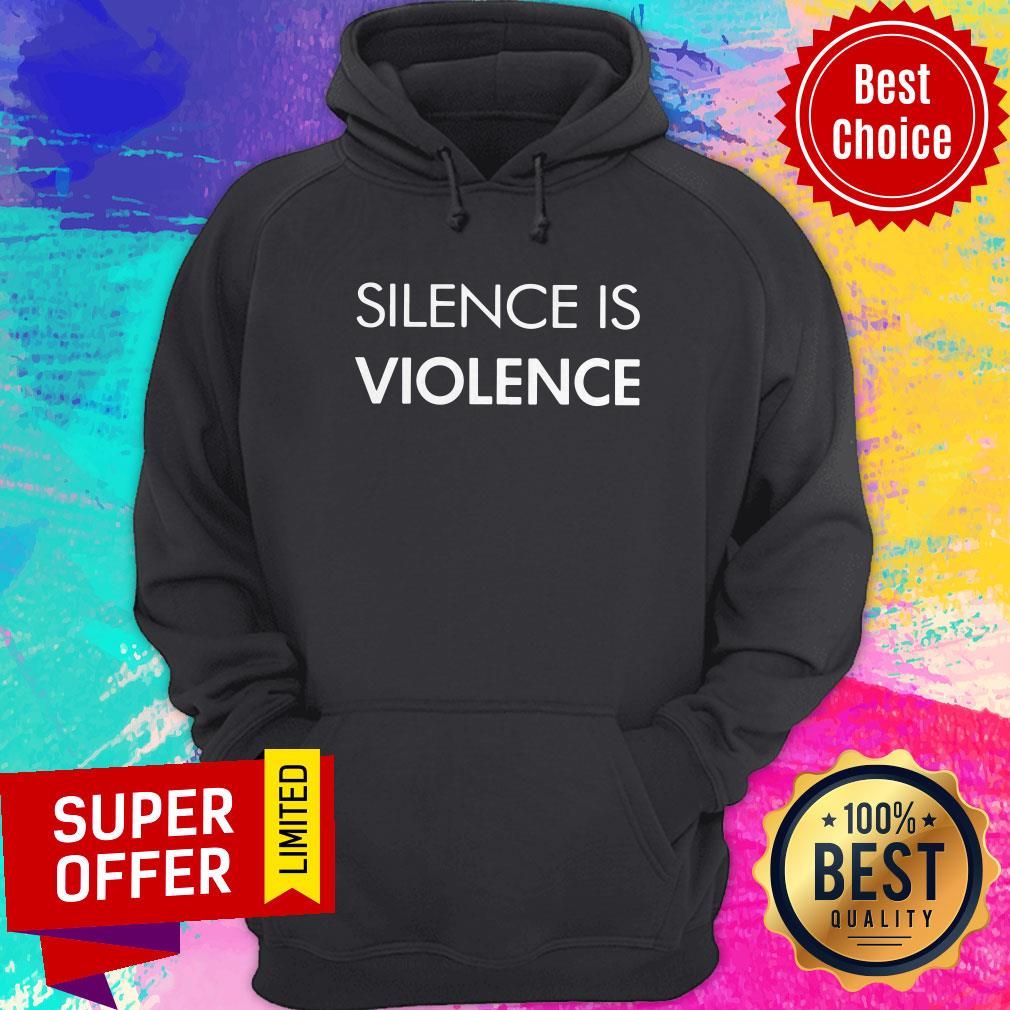 Awesome Silence Is Violence Shirt - Image 2