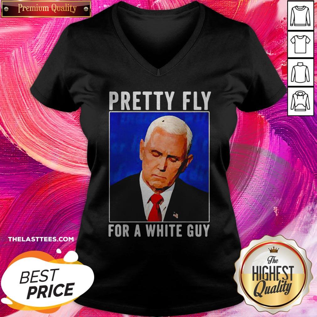 Beautiful Mike Pence Pretty Fly For A White Guy Shirt - Image 2