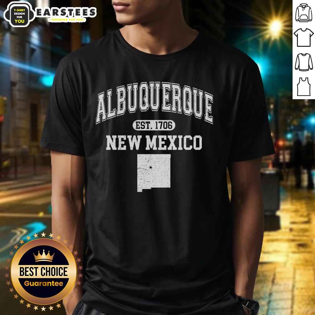 Awesome Albuquerque New Mexico Est. 1706 Varsity T-Shirt