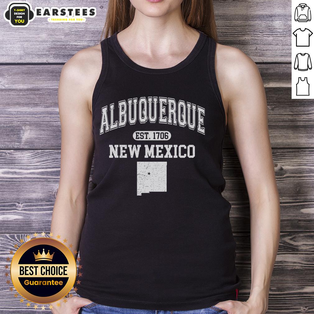 Awesome Albuquerque New Mexico Est. 1706 Varsity T-Shirt - Image 4