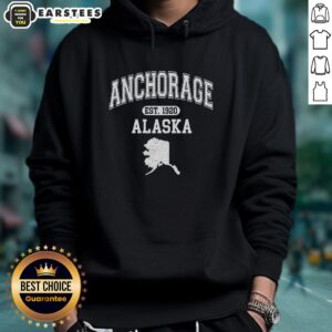 Alternative view of Awesome Anchorage Alaska Est. 1920 Varsity T-Shirt