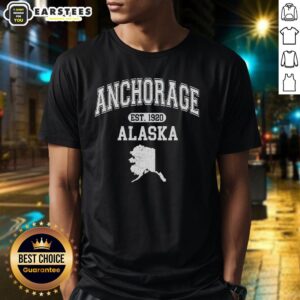 Awesome Anchorage Alaska Est. 1920 Varsity T-Shirt