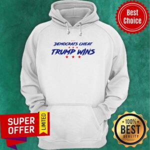 Alternative view of Official Democrats Cheat Trump Wins Stars Election President Shirt
