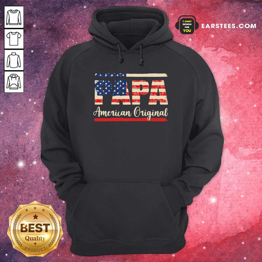 Premium Papa American Original T-Shirt - Image 2