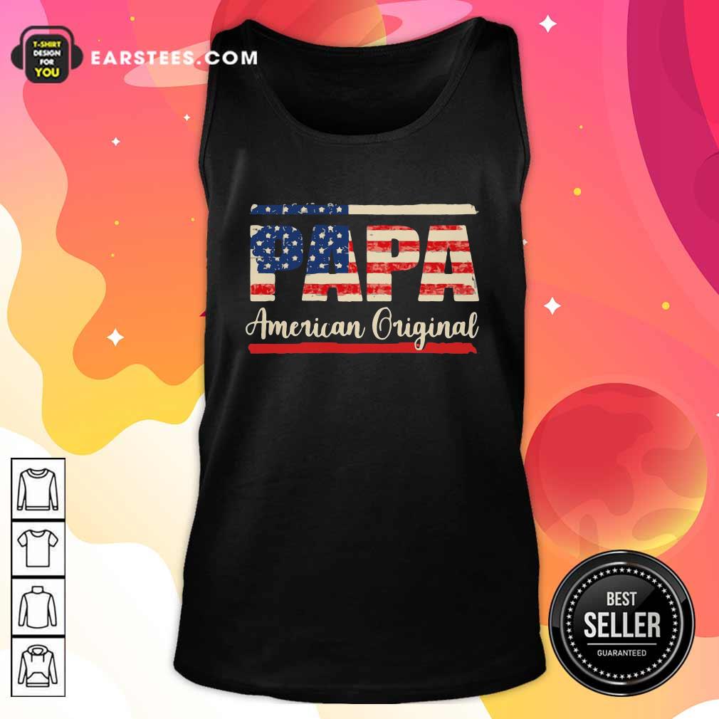 Premium Papa American Original T-Shirt - Image 4