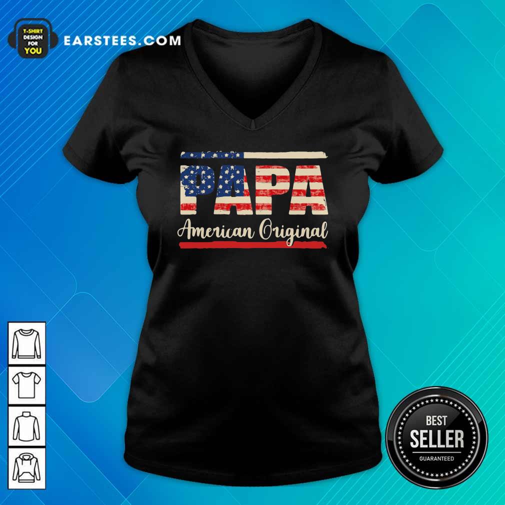 Premium Papa American Original T-Shirt - Image 3