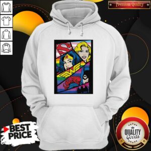 Alternative view of LGBT Girl Power Comic Strip Transgender Lesbian Bisexual Women Pride Short Shirt