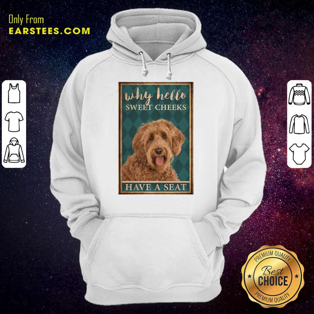Nice Labradoodle Why Hello Poster Shirt - Image 4