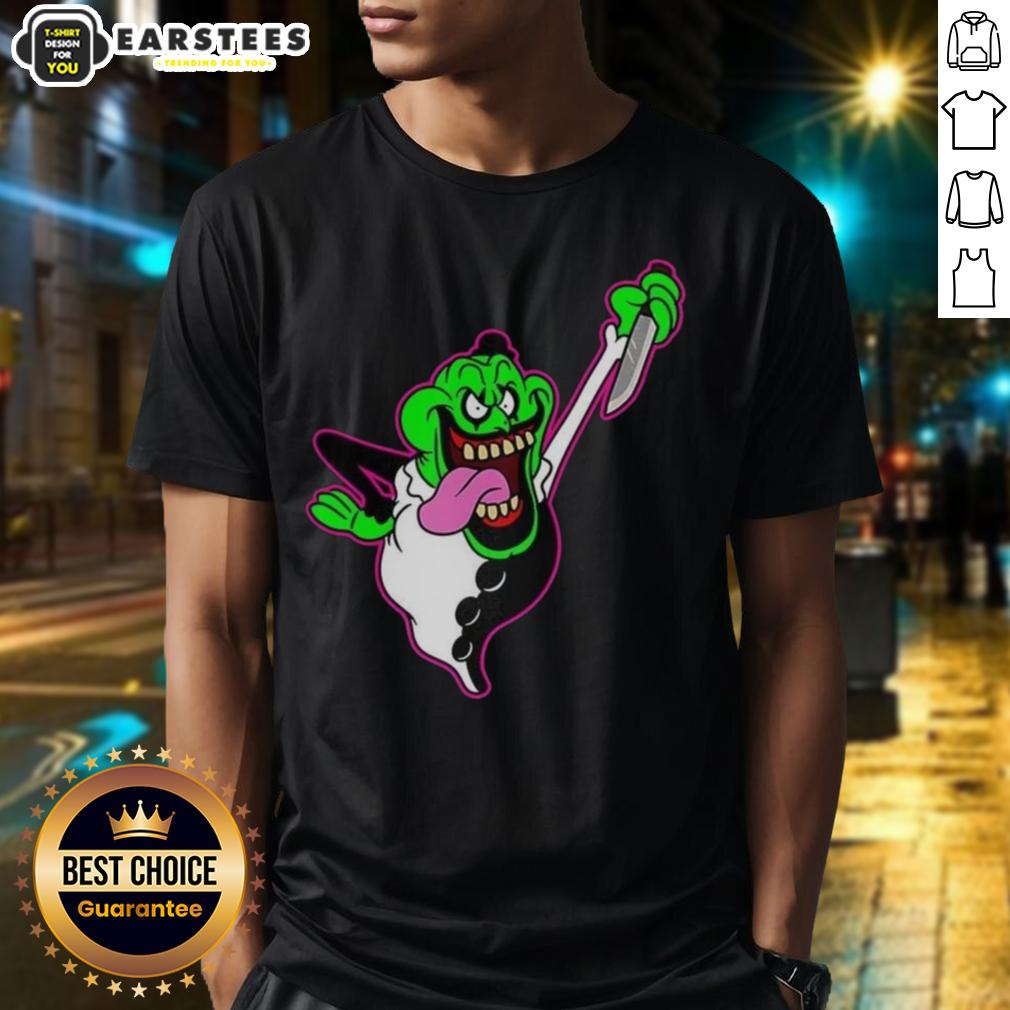 Premium The Real Clownbusters Slimer Ghostbusters Parody Halloween T-Shirt