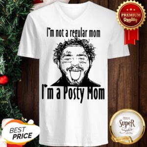 Alternative view of Post Malone I'm Not A Regular Mom I'm A Posty Mom Shirt