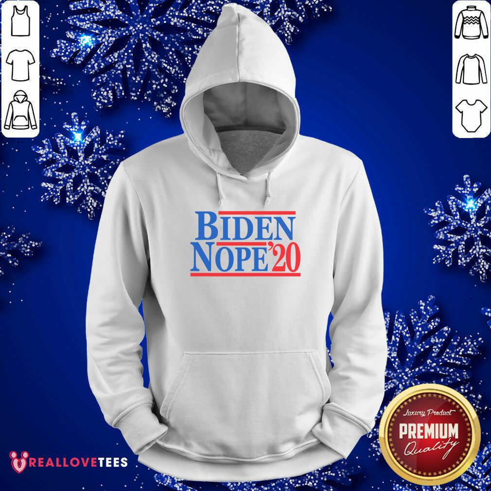 Premium Biden Nope 2020 President Election Shirt - Image 4