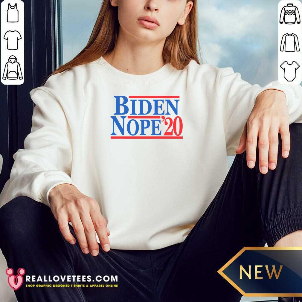 Premium Biden Nope 2020 President Election Shirt - Image 3
