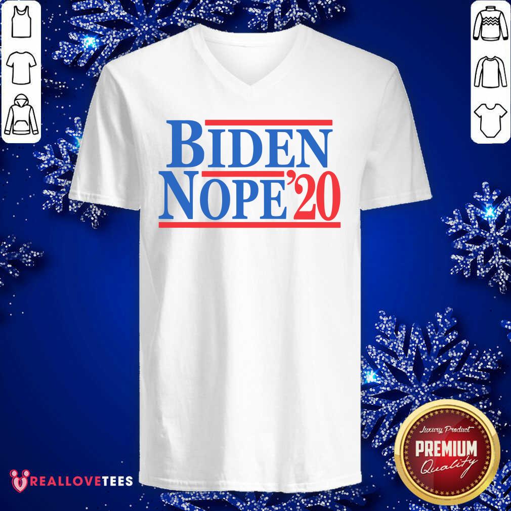 Premium Biden Nope 2020 President Election Shirt - Image 5