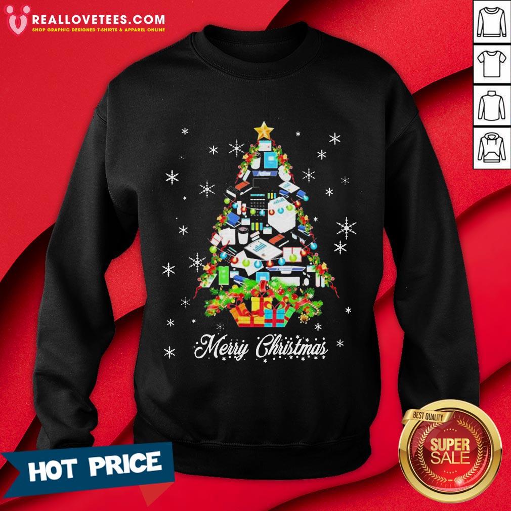 Nice Gift Merry Christmas Tree Shirt - Image 3