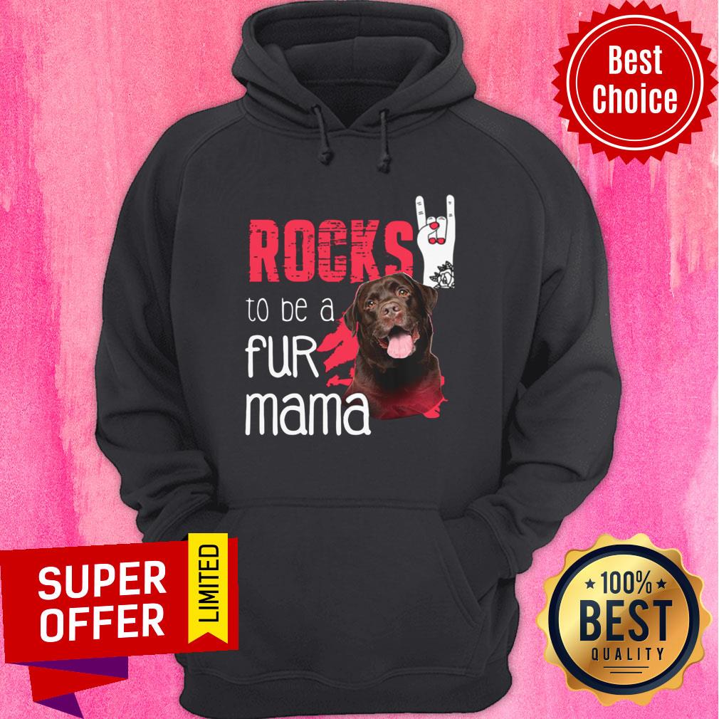 Top Guard Dog Rocks To Be A Fur Mama Shirt - Image 2