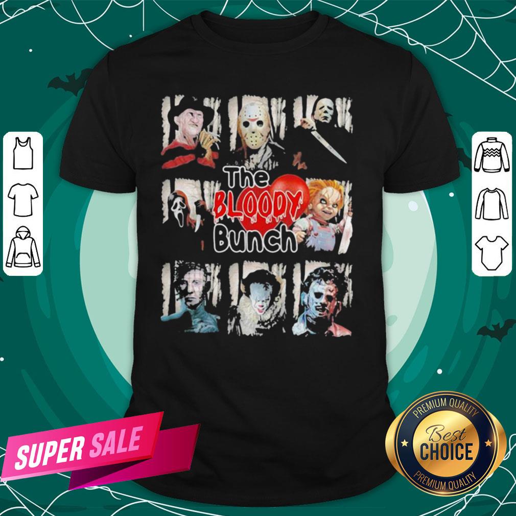 Halloween Horror Characters The Bloody Bunch Shirt
