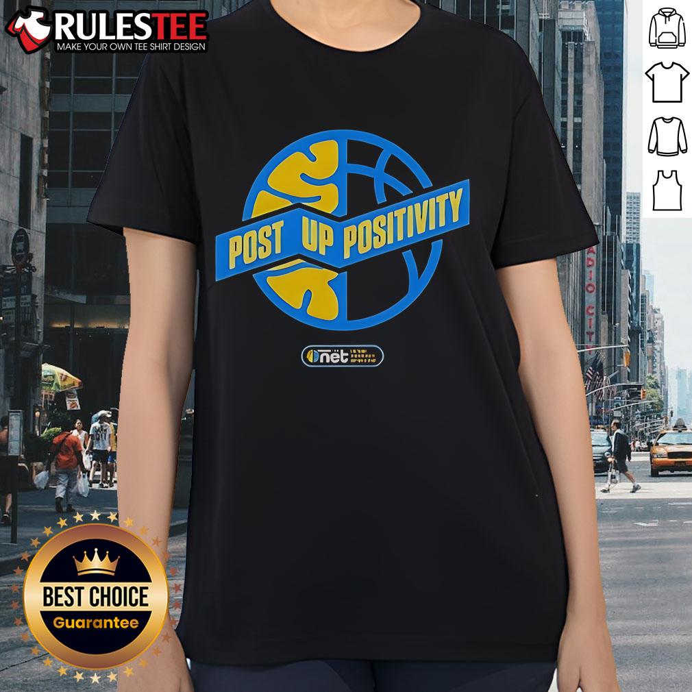Awesome Chicago Sky Basketball Post Up Positivity T-Shirt - Image 3