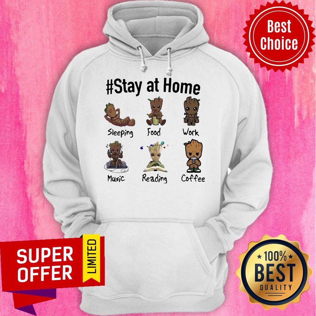 Premium Baby Groot Stay At Home Shirt - Image 3