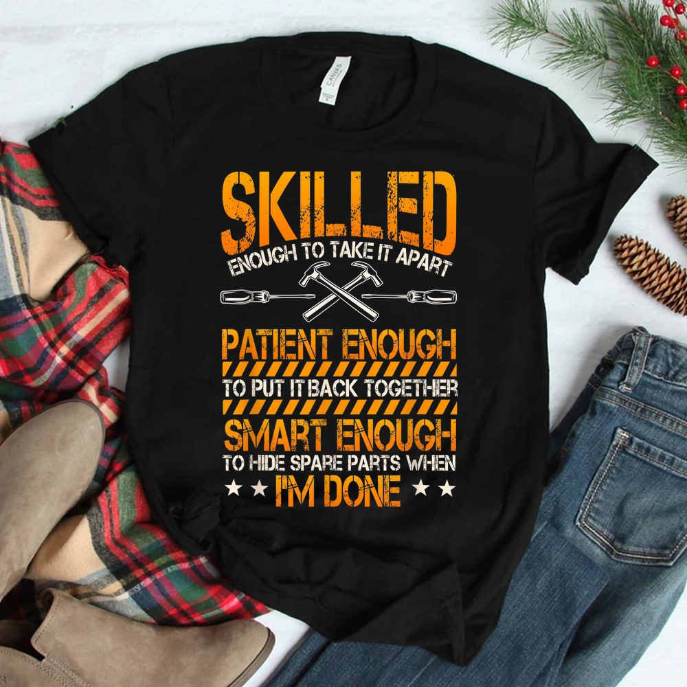 Handyman Repairman Handworker Builder Handyperson Fixer Shirt