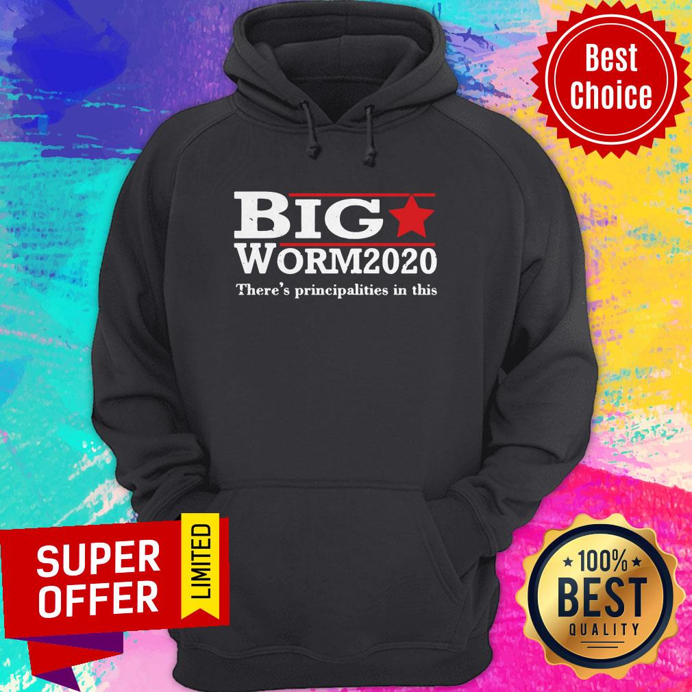 Funny Big Worm 2020 There’s Principalities In This Shirt - Image 2